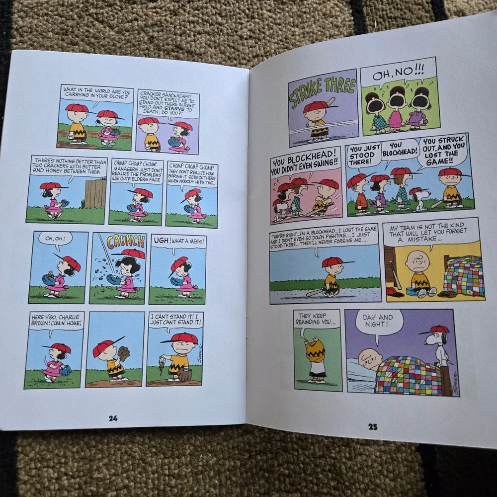 Peanuts by Schulz Collection of Comics AMP Comics for Kids Charlie Brown Snoopy